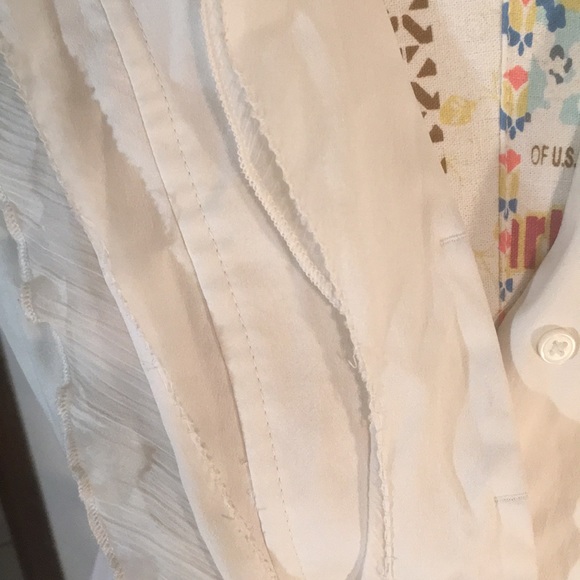 Converse Ruffled Chiffon Tunic - Picture 2 of 2